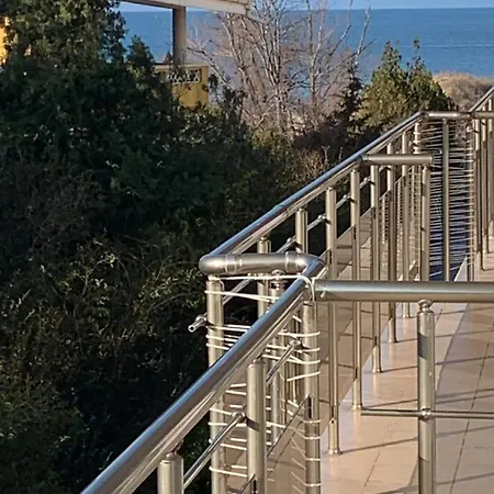 Beachfront Sozopoli Private On Tsarski Beach-zlatna Ribka-gold Wheelhouse Apartment